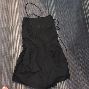 revolve black romper